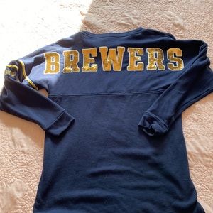 Milwaukee Brewers Victoria Secret PINK Crew Neck